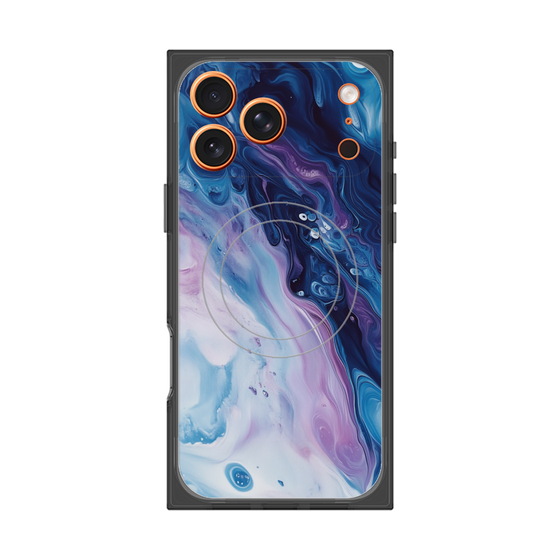 Premium Square Case with MagSafe［ Color Rain - Original - Twilight Ink ］