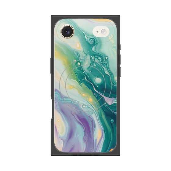 Premium Square Case with MagSafe［ Color Rain - Original - Dusky Forest ］