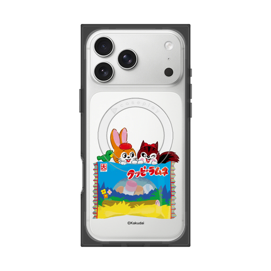 Premium Square Case with MagSafe［ Kuppy Ramune - Drawing 3 ］