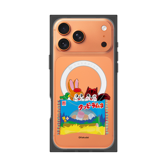 Premium Square Case with MagSafe［ Kuppy Ramune - Drawing 3 ］