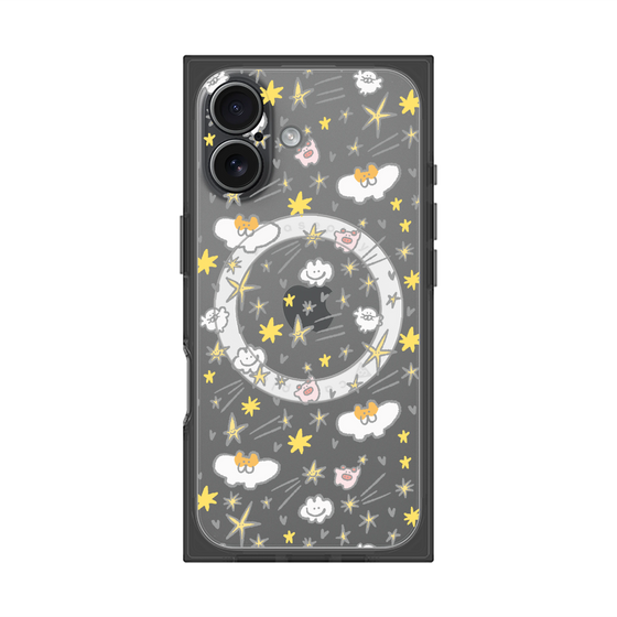 Premium Square Case with MagSafe［ Mokmokchan - Stars ］