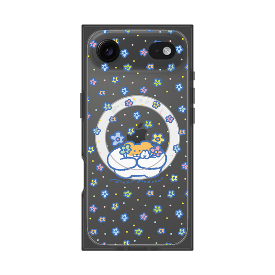 Premium Square Case with MagSafe［ Mokmokchan - Flowers ］