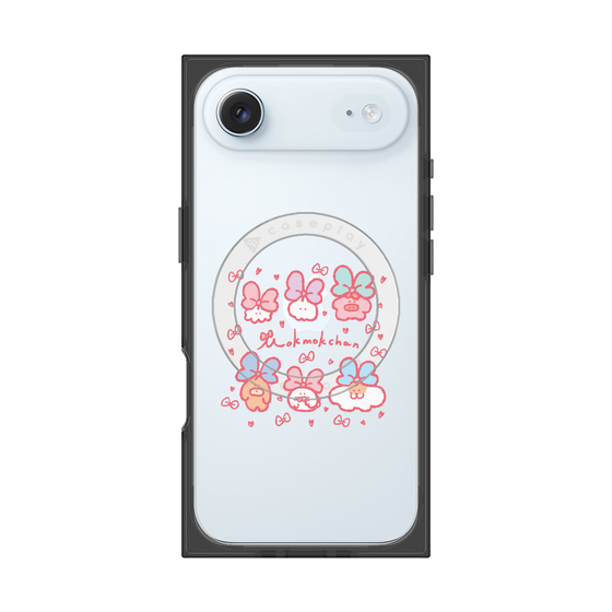 Premium Square Case with MagSafe［ Mokmokchan - Ribbons ］