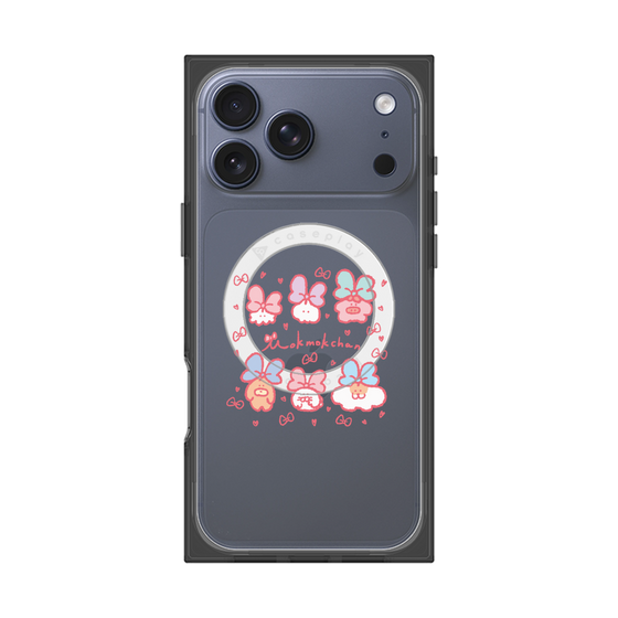 Premium Square Case with MagSafe［ Mokmokchan - Ribbons ］