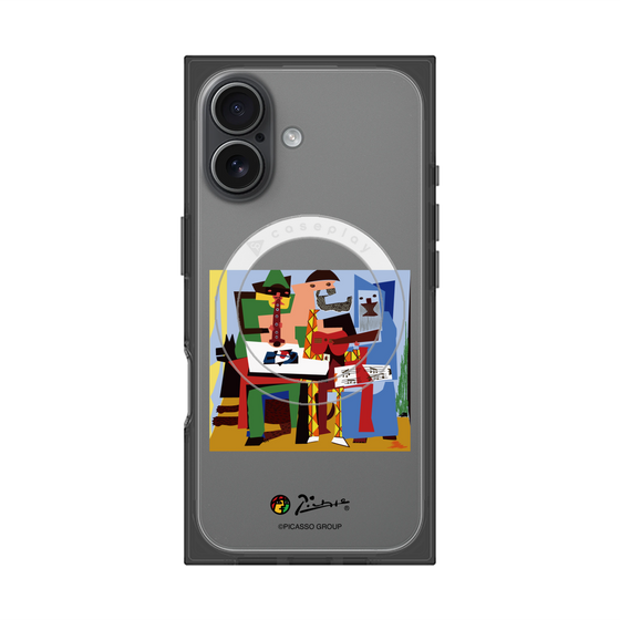 Premium Square Case with MagSafe［ PICASSO - Three Musicians ］