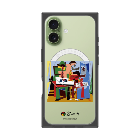 Premium Square Case with MagSafe［ PICASSO - Three Musicians ］