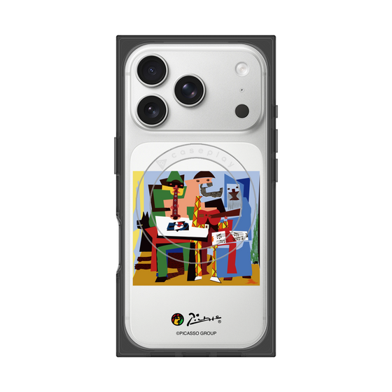Premium Square Case with MagSafe［ PICASSO - Three Musicians ］