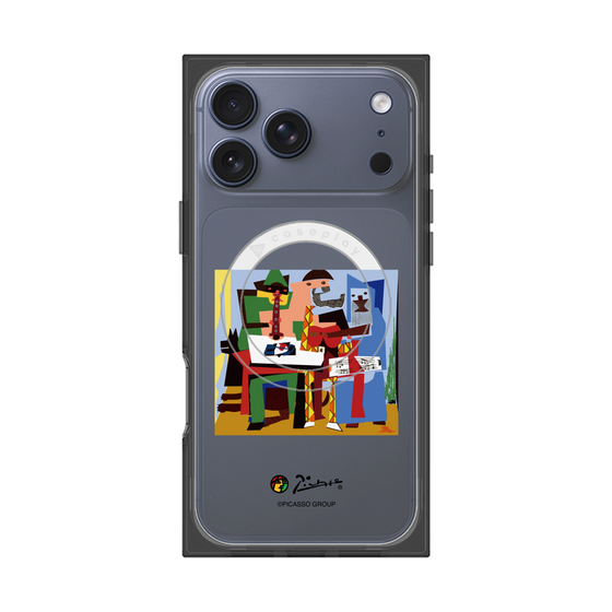 Premium Square Case with MagSafe［ PICASSO - Three Musicians ］
