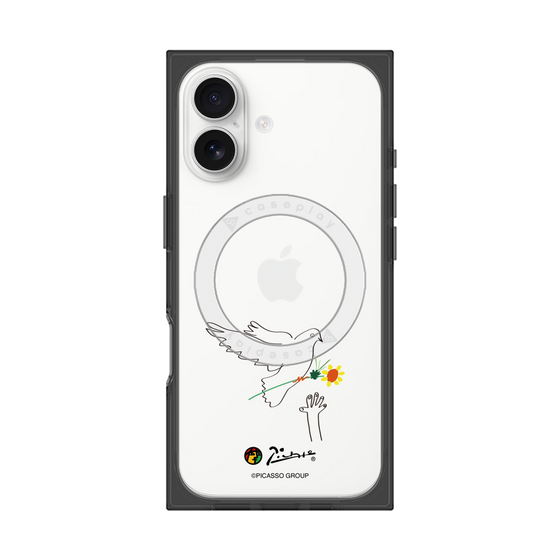 Premium Square Case with MagSafe［ PICASSO - Dove of Peace ］