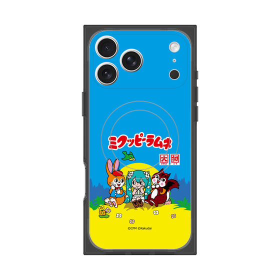 Premium Square Case with MagSafe［ Hatsune Miku × Kuppy Ramune - Package ］