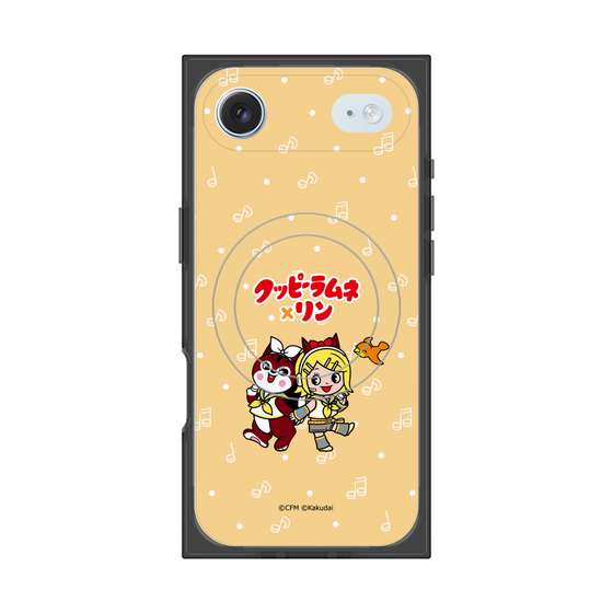 Premium Square Case with MagSafe［ Hatsune Miku × Kuppy Ramune - Kagamine Rin × Ram - Chibi Illustration ］