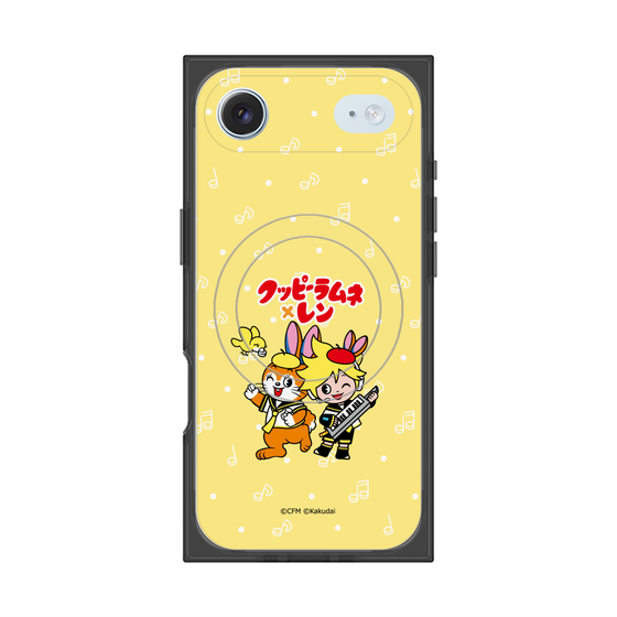 Premium Square Case with MagSafe［ Hatsune Miku × Kuppy Ramune - Kagamine Len × Kuppy - Chibi Illustration ］
