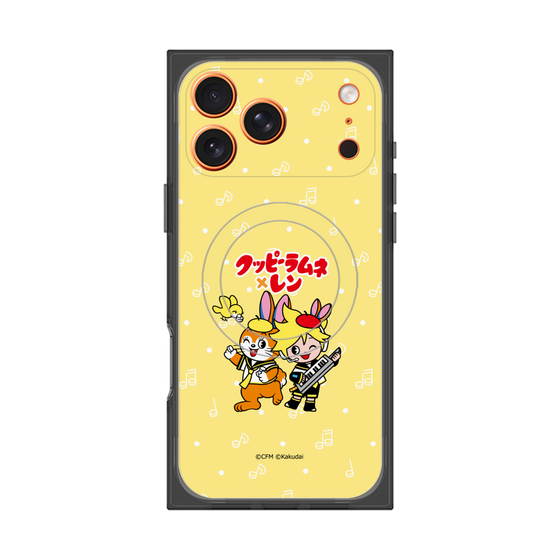 Premium Square Case with MagSafe［ Hatsune Miku × Kuppy Ramune - Kagamine Len × Kuppy - Chibi Illustration ］