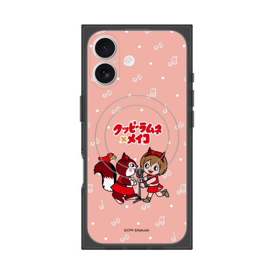 Premium Square Case with MagSafe［ Hatsune Miku × Kuppy Ramune - MEIKO × Ram - Chibi Illustration ］