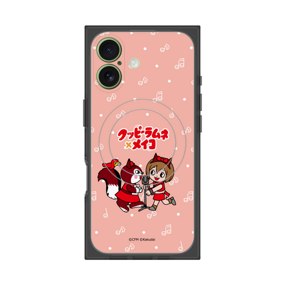 Premium Square Case with MagSafe［ Hatsune Miku × Kuppy Ramune - MEIKO × Ram - Chibi Illustration ］