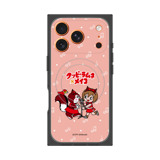 Premium Square Case with MagSafe［ Hatsune Miku × Kuppy Ramune - MEIKO × Ram - Chibi Illustration ］