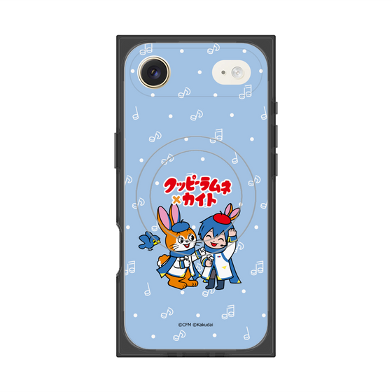 Premium Square Case with MagSafe［ Hatsune Miku × Kuppy Ramune - KAITO × Kuppy - Chibi Illustration ］