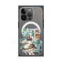 Premium Square Case with MagSafe［ Hatsune Miku × Kuppy Ramune - Hatsune Miku × Kuppy - Full-body Illustration 1 ］