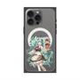 Premium Square Case with MagSafe［ Hatsune Miku × Kuppy Ramune - Hatsune Miku × Kuppy - Full-body Illustration 1 ］