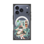 Premium Square Case with MagSafe［ Hatsune Miku × Kuppy Ramune - Hatsune Miku × Kuppy - Full-body Illustration 1 ］