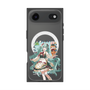 Premium Square Case with MagSafe［ Hatsune Miku × Kuppy Ramune - Hatsune Miku × Kuppy - Full-body Illustration 1 ］