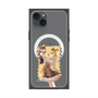 Premium Square Case with MagSafe［ Hatsune Miku × Kuppy Ramune - Kagamine Rin × Ram - Full-body Illustration 1 ］