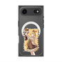Premium Square Case with MagSafe［ Hatsune Miku × Kuppy Ramune - Kagamine Rin × Ram - Full-body Illustration 1 ］