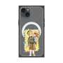 Premium Square Case with MagSafe［ Hatsune Miku × Kuppy Ramune - Kagamine Len × Kuppy - Full-body Illustration 1 ］