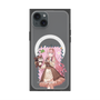 Premium Square Case with MagSafe［ Hatsune Miku × Kuppy Ramune - Megurine Luka × Ram - Full-body Illustration 1 ］