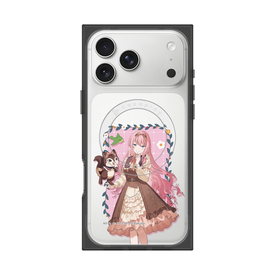 Premium Square Case with MagSafe［ Hatsune Miku × Kuppy Ramune - Megurine Luka × Ram - Full-body Illustration 1 ］