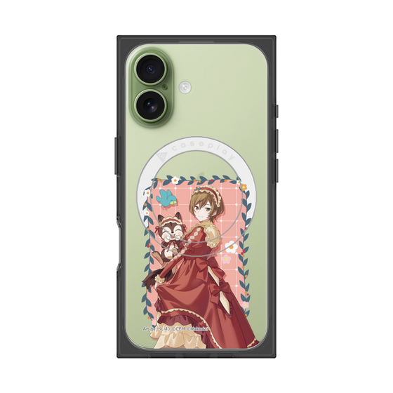 Premium Square Case with MagSafe［ Hatsune Miku × Kuppy Ramune - MEIKO × Ram - Full-body Illustration 1 ］