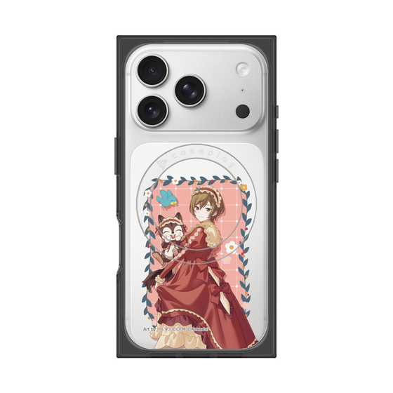 Premium Square Case with MagSafe［ Hatsune Miku × Kuppy Ramune - MEIKO × Ram - Full-body Illustration 1 ］