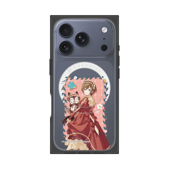 Premium Square Case with MagSafe［ Hatsune Miku × Kuppy Ramune - MEIKO × Ram - Full-body Illustration 1 ］
