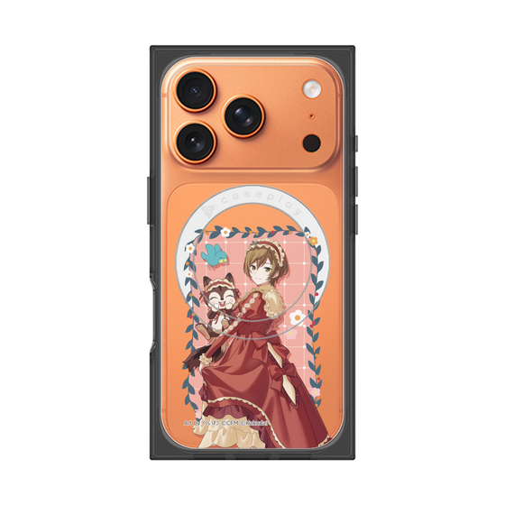 Premium Square Case with MagSafe［ Hatsune Miku × Kuppy Ramune - MEIKO × Ram - Full-body Illustration 1 ］