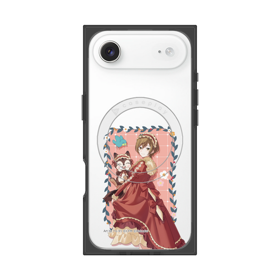 Premium Square Case with MagSafe［ Hatsune Miku × Kuppy Ramune - MEIKO × Ram - Full-body Illustration 1 ］