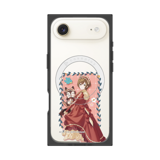 Premium Square Case with MagSafe［ Hatsune Miku × Kuppy Ramune - MEIKO × Ram - Full-body Illustration 1 ］