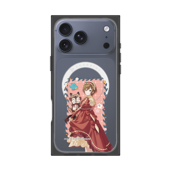 Premium Square Case with MagSafe［ Hatsune Miku × Kuppy Ramune - MEIKO × Ram - Full-body Illustration 1 ］