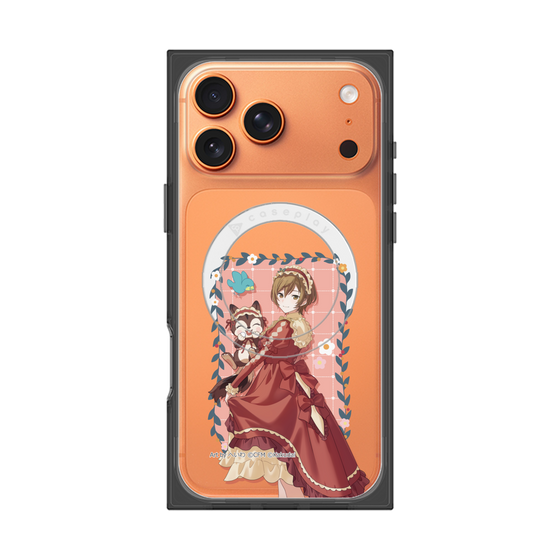 Premium Square Case with MagSafe［ Hatsune Miku × Kuppy Ramune - MEIKO × Ram - Full-body Illustration 1 ］
