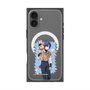 Premium Square Case with MagSafe［ Hatsune Miku × Kuppy Ramune - KAITO × Kuppy - Full-body Illustration 1 ］