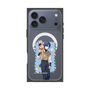 Premium Square Case with MagSafe［ Hatsune Miku × Kuppy Ramune - KAITO × Kuppy - Full-body Illustration 1 ］