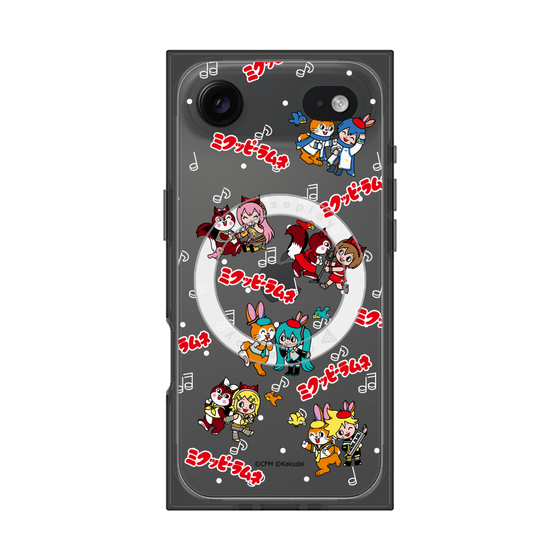 Premium Square Case with MagSafe［ Hatsune Miku × Kuppy Ramune - Overall Pattern ］