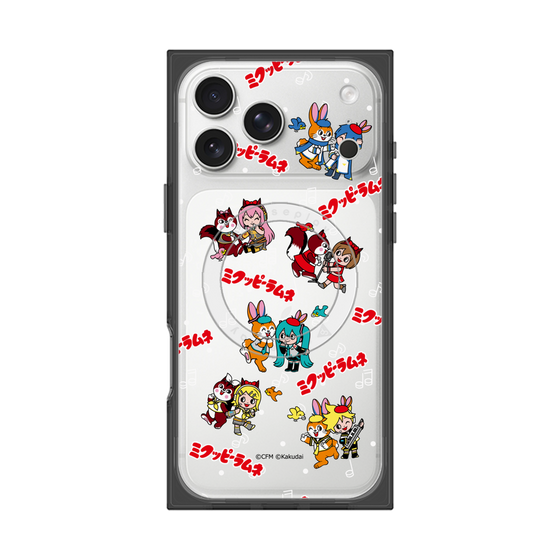 Premium Square Case with MagSafe［ Hatsune Miku × Kuppy Ramune - Overall Pattern ］