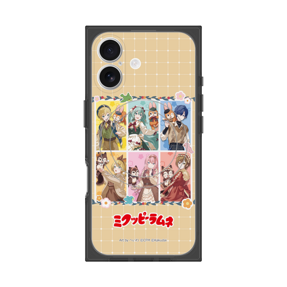 Premium Square Case with MagSafe［ Hatsune Miku × Kuppy Ramune - Full-body Illustration ］