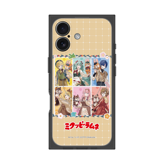 Premium Square Case with MagSafe［ Hatsune Miku × Kuppy Ramune - Full-body Illustration ］