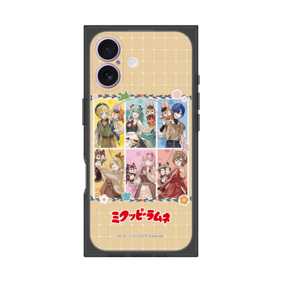 Premium Square Case with MagSafe［ Hatsune Miku × Kuppy Ramune - Full-body Illustration ］