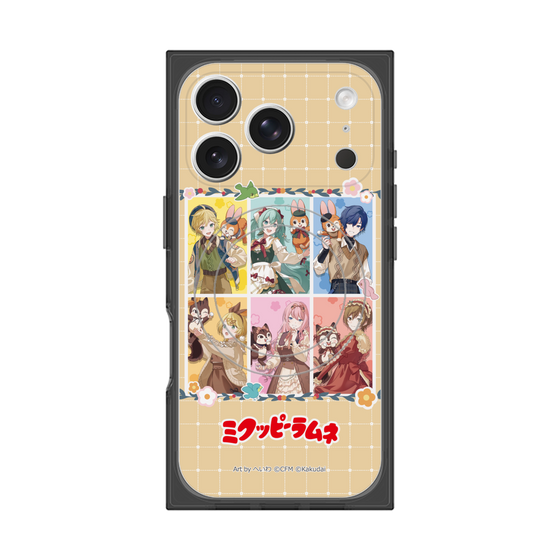 Premium Square Case with MagSafe［ Hatsune Miku × Kuppy Ramune - Full-body Illustration ］