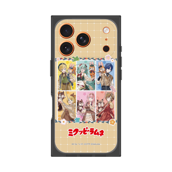 Premium Square Case with MagSafe［ Hatsune Miku × Kuppy Ramune - Full-body Illustration ］