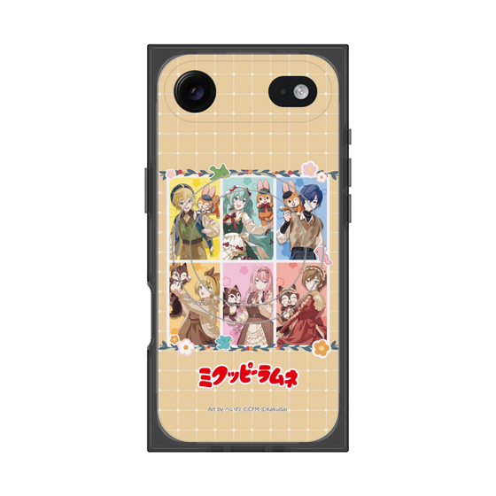 Premium Square Case with MagSafe［ Hatsune Miku × Kuppy Ramune - Full-body Illustration ］