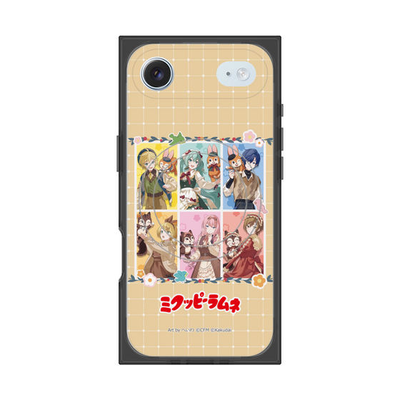 Premium Square Case with MagSafe［ Hatsune Miku × Kuppy Ramune - Full-body Illustration ］