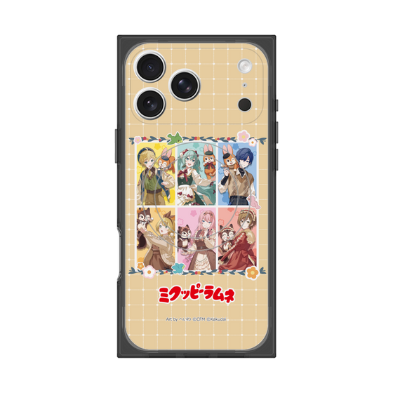 Premium Square Case with MagSafe［ Hatsune Miku × Kuppy Ramune - Full-body Illustration ］